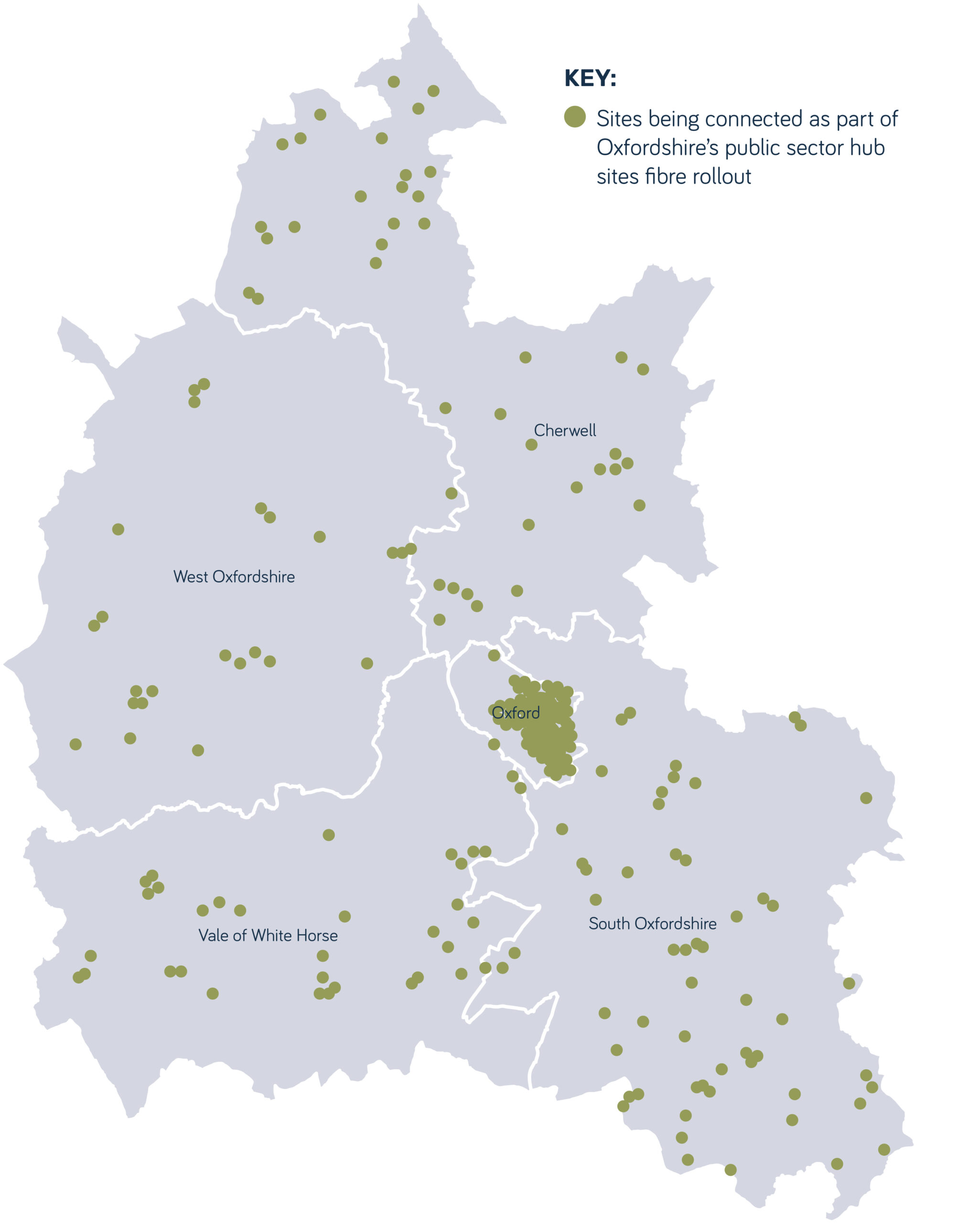 Oxford regional network map