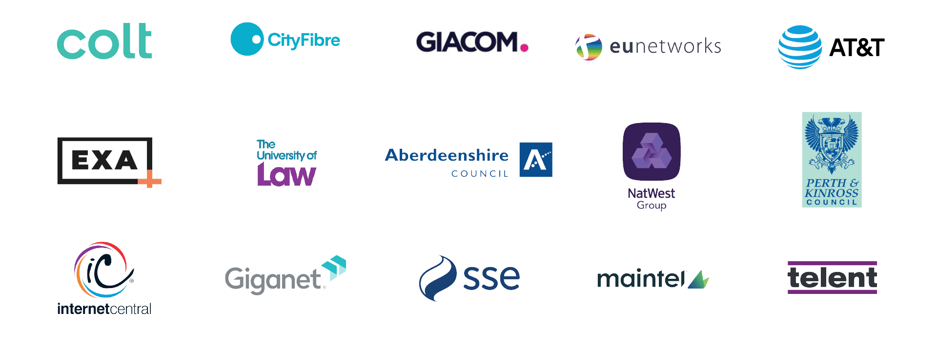 Our partners' logos