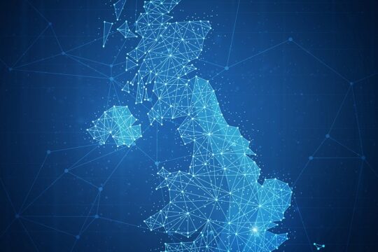 UK network map