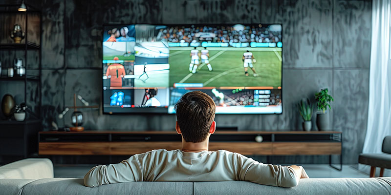 Man-watching-sports